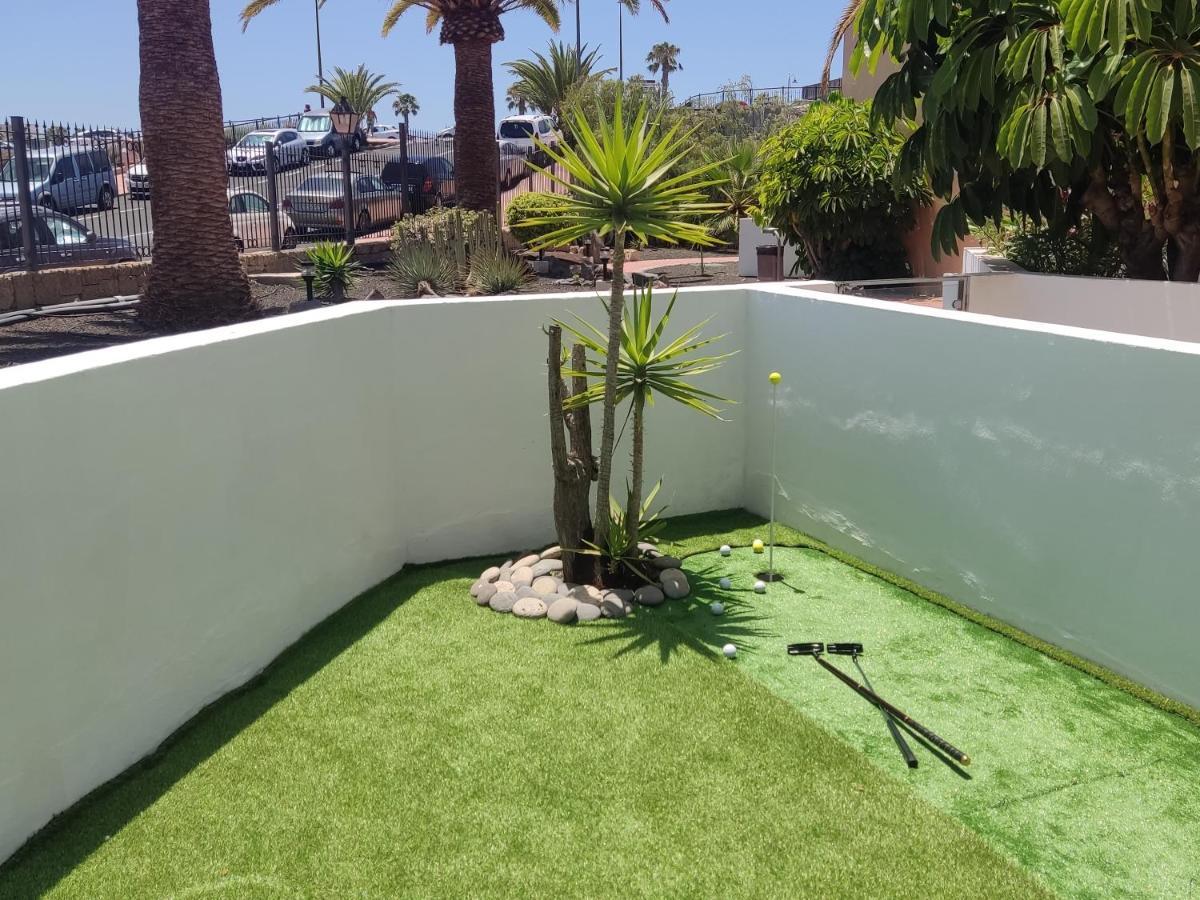 "Mini Golf Estudio" Terraza Privada Y Piscina Сан Мигел де Абона Екстериор снимка