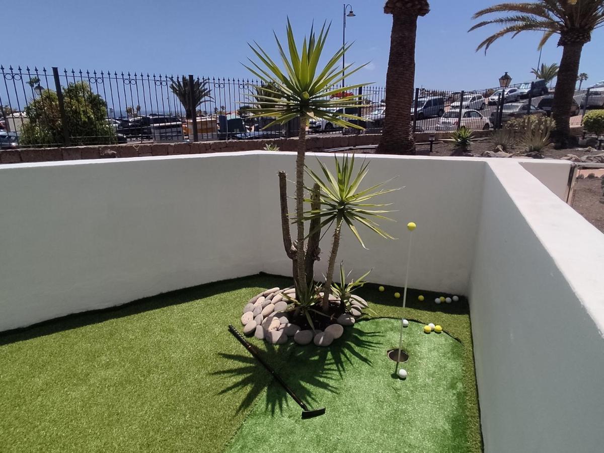 "Mini Golf Estudio" Terraza Privada Y Piscina Сан Мигел де Абона Екстериор снимка