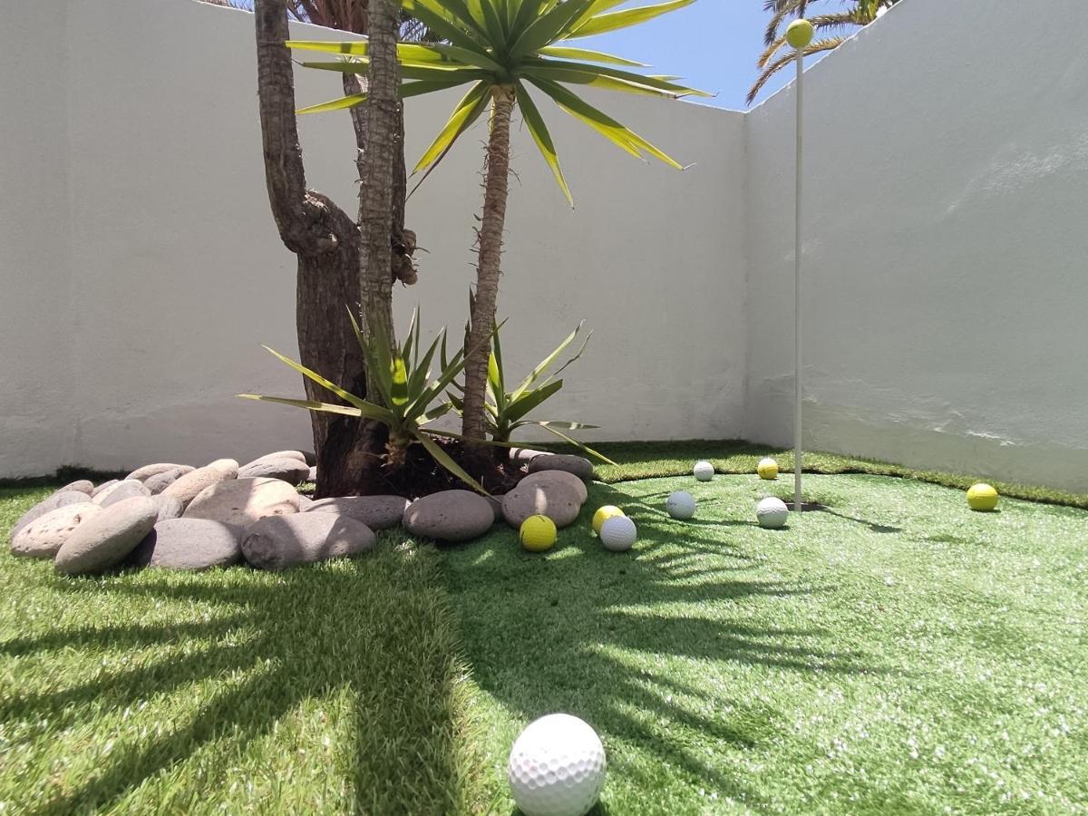 "Mini Golf Estudio" Terraza Privada Y Piscina Сан Мигел де Абона Екстериор снимка