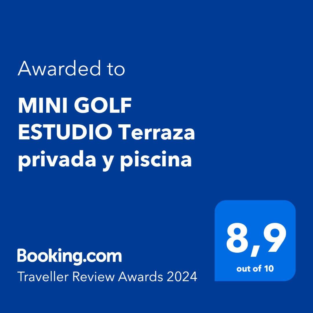 "Mini Golf Estudio" Terraza Privada Y Piscina Сан Мигел де Абона Екстериор снимка